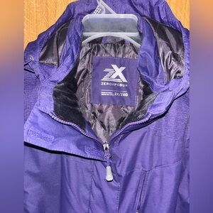 ZeroXposur Deep Purple Outdoor Winter Coat